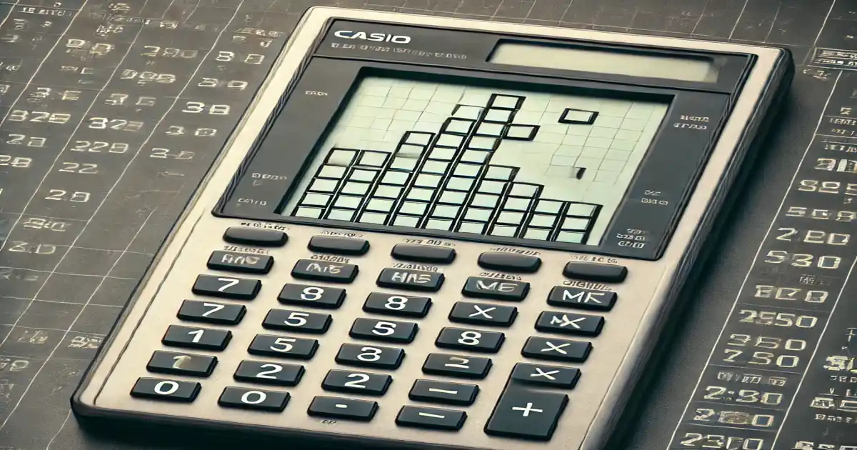 カシオ電卓テトリス