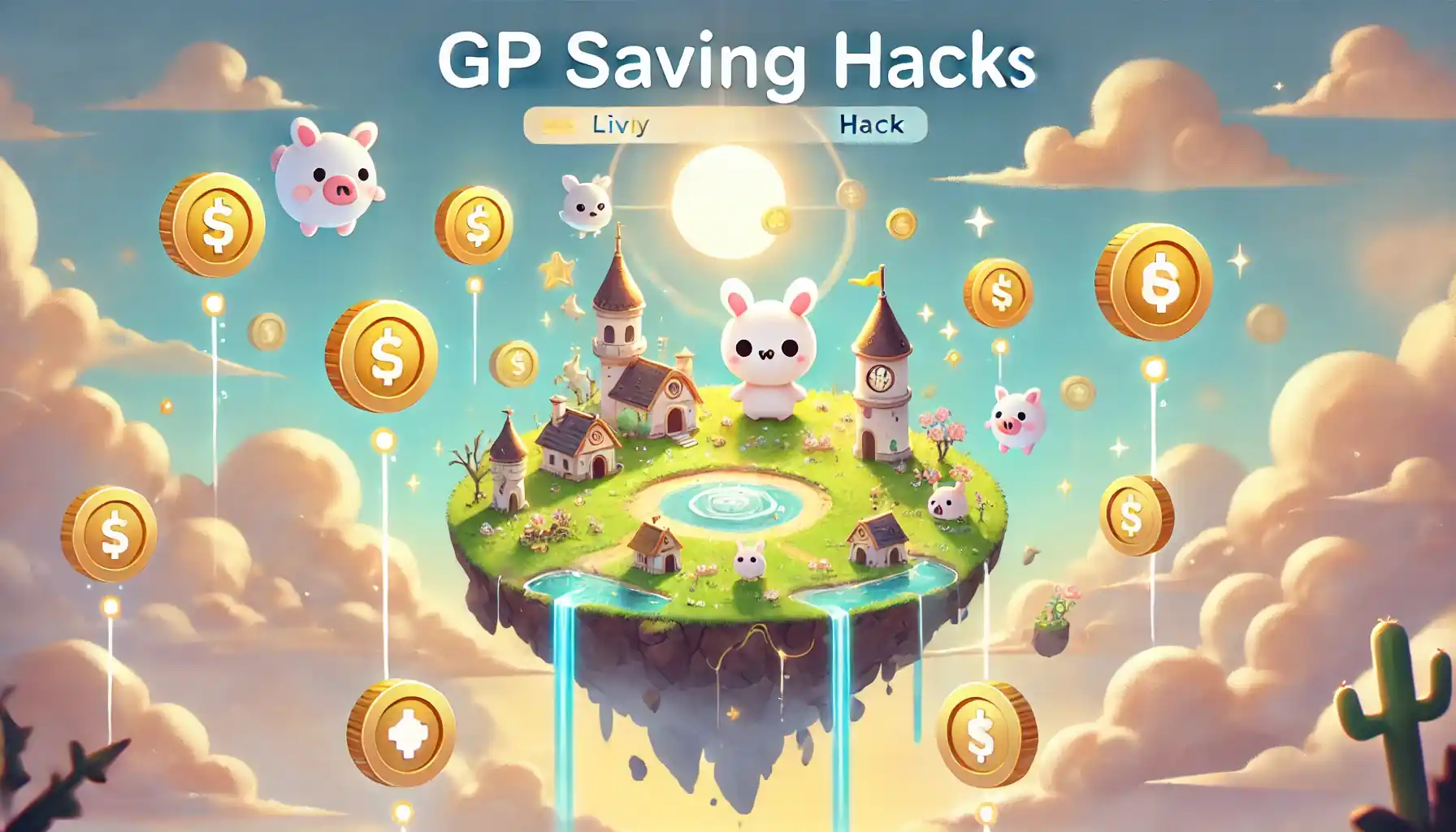 リヴリーアイランドGp貯め方