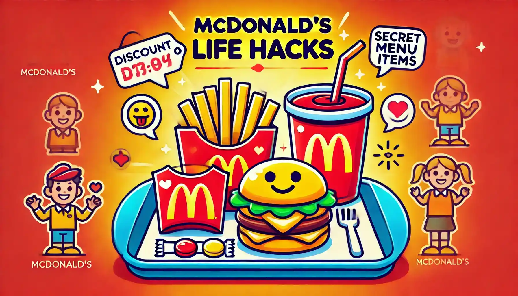 マックで迷惑にならない裏技