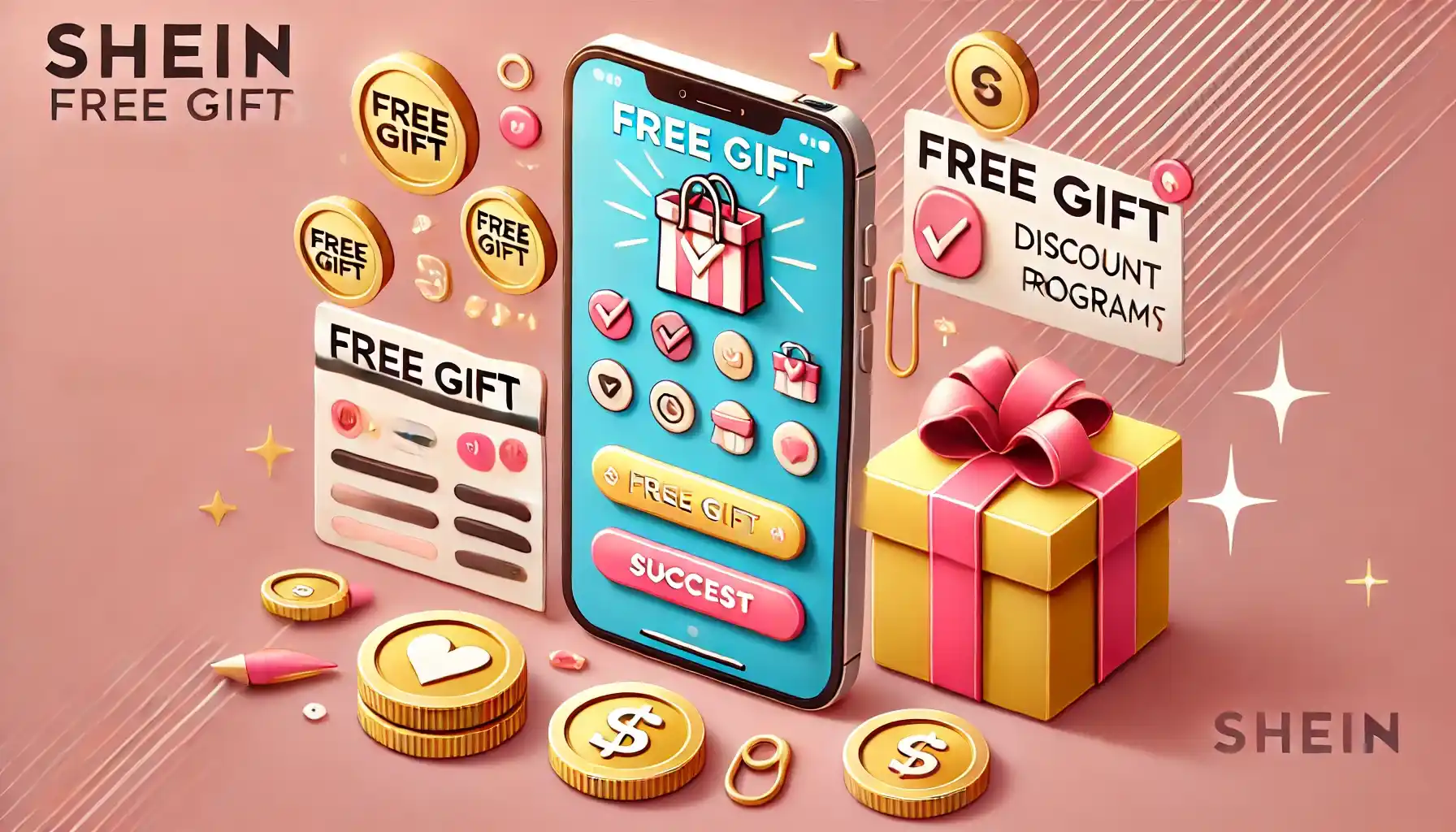 sheinで無料ギフトを受け取る裏ワザ