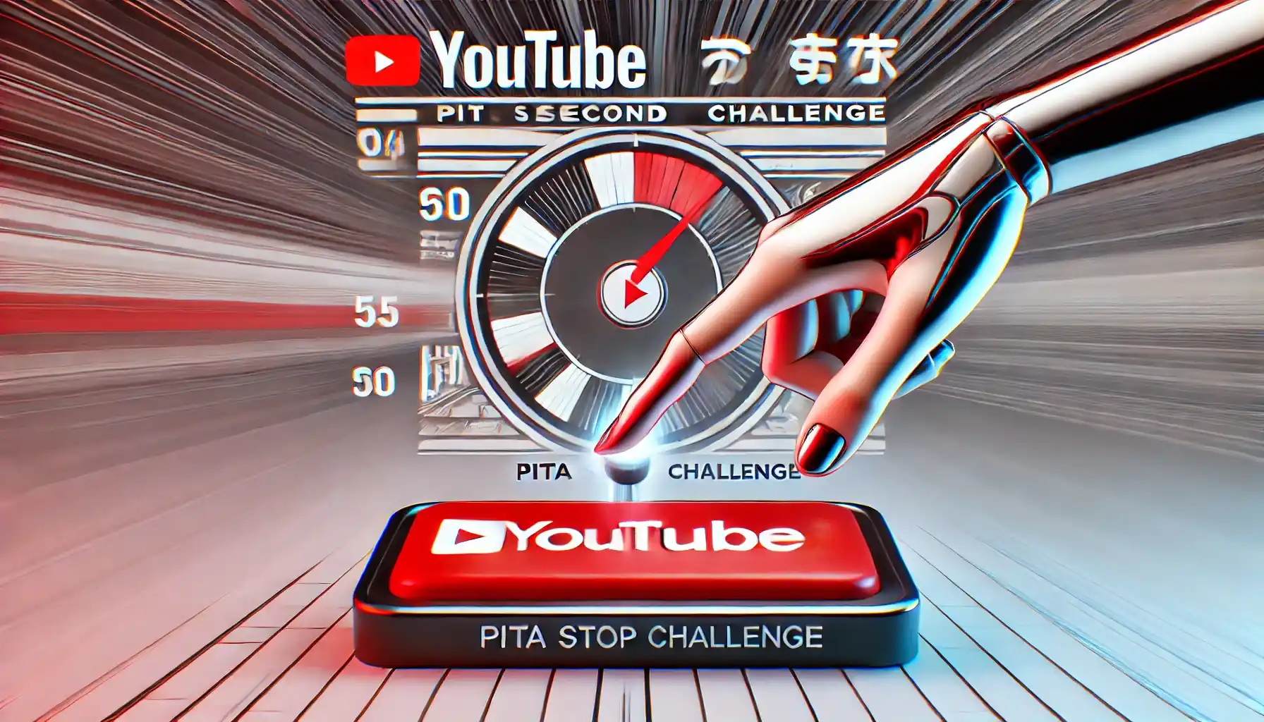 YouTubeピタ止めチャレンジ